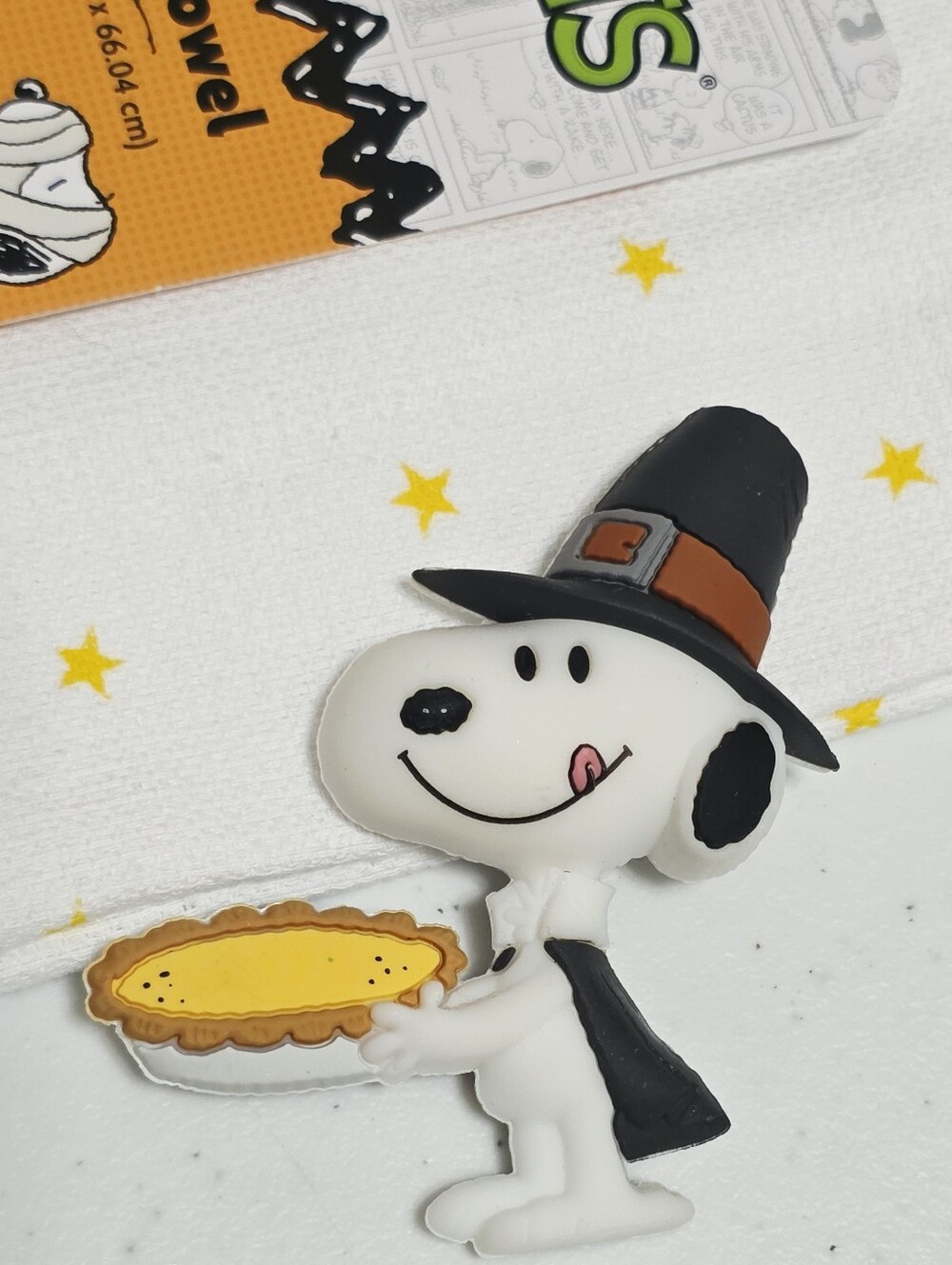 Peanuts Snoopy Great Pumpkin 40 oz Tumbler Cup Handle Straw Topper Towel Magnet - Picture 9 of 16